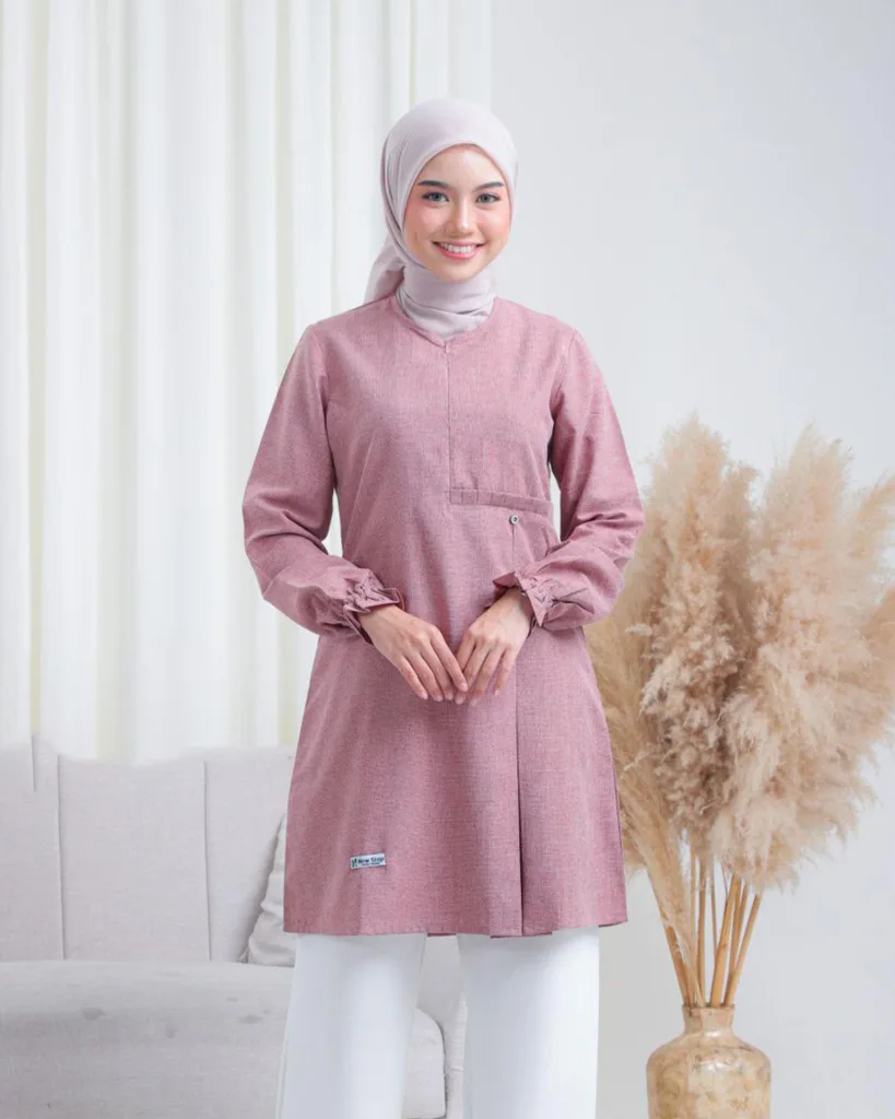 Zahra tunik fitur
